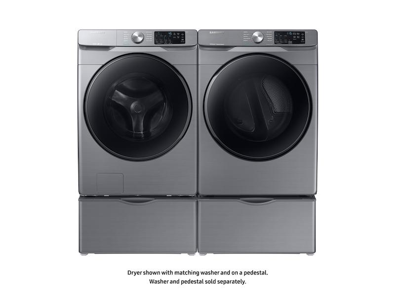 7.5 cu. ft. Electric Dryer with Steam Sanitize+ in Platinum