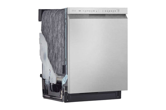 Lg LDFN4542S 24-inch Wide QuadWash™ Front Control Dishwasher - Stainless Steel