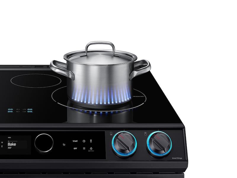 Samsung 6.3 cu. ft. Smart Slide-in Induction Range with Smart Dial