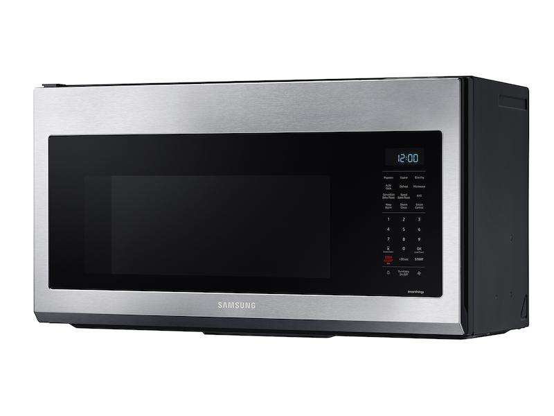 Samsung MC17T8000CS 1.7 cu ft. Smart Over-the-Range Microwave with Convection & Slim Fry™ in Stainless Steel