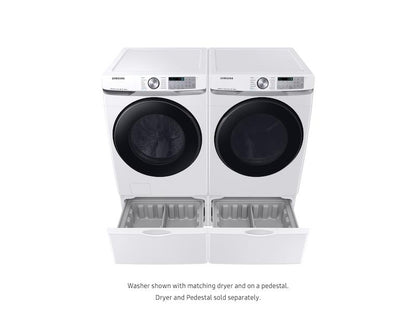 Samsung DVG50R8500W 7.5 cu. ft. Smart Gas Dryer with Steam Sanitize+ in White