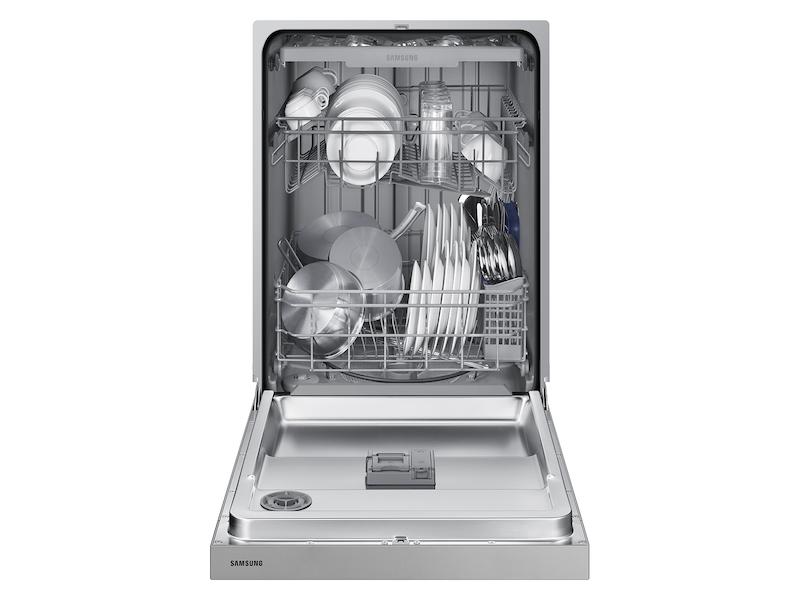 Samsung Front Control 51 dBA Dishwasher with Hybrid Interior in Stainless Steel