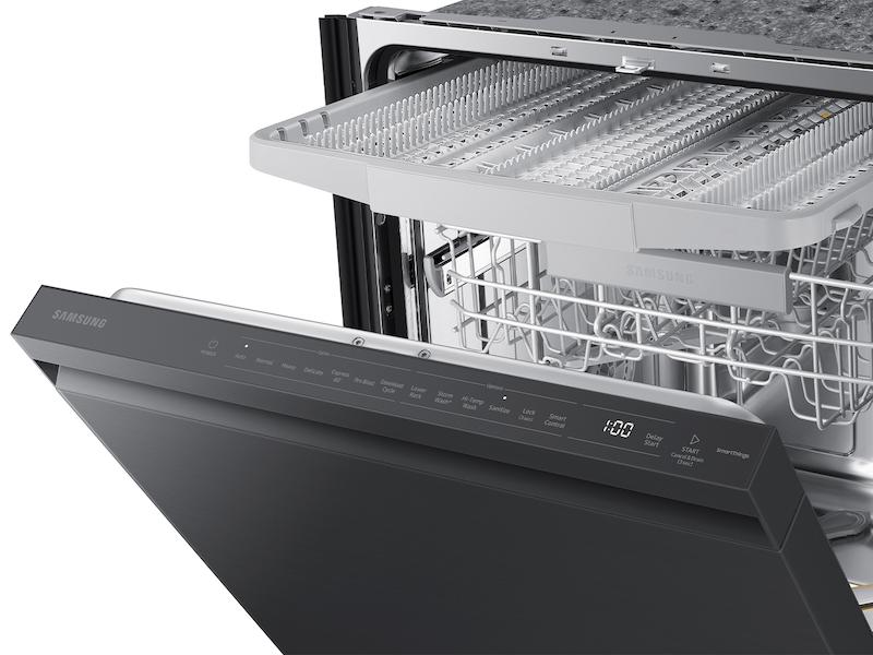 Smart 44dBA Dishwasher with StormWash+™ in Black Stainless Steel