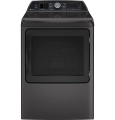 PTD70EBPTDG GE Profile™ ENERGY STAR® 7.4 cu. ft. Capacity Smart aluminized alloy drum Electric Dryer with Sanitize Cycle and Sensor Dry