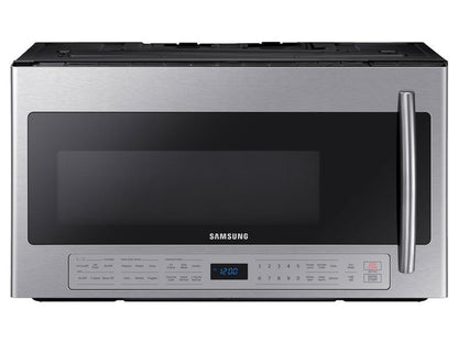 Samsung ME21K6000AS 2.1 cu. ft. Over The Range Microwave with Ceramic Enamel Interior