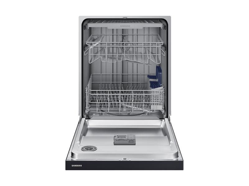 Front Control 51 dBA Dishwasher with Hybrid Interior in Black