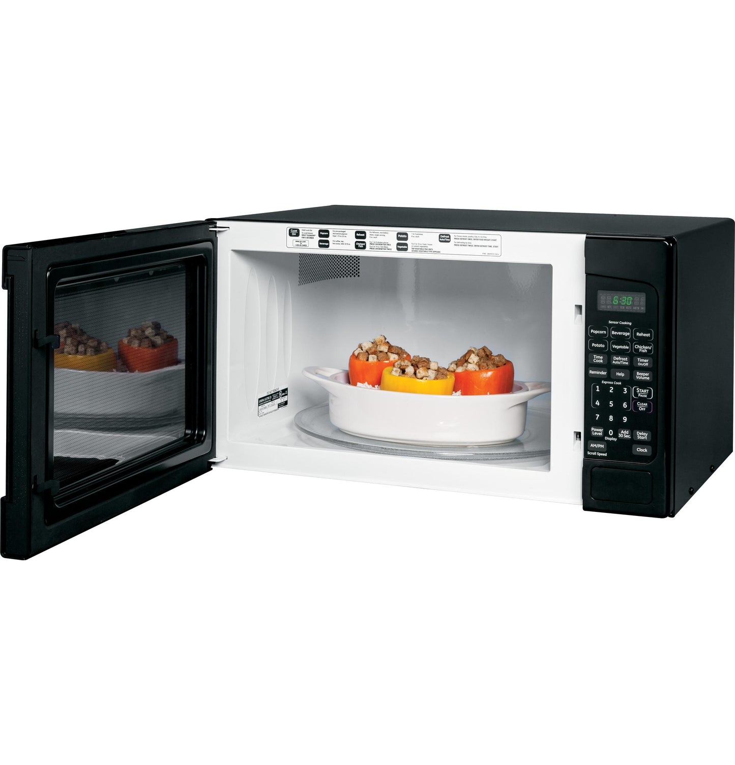 JES2051DNBB GE® 2.0 Cu. Ft. Capacity Countertop Microwave Oven