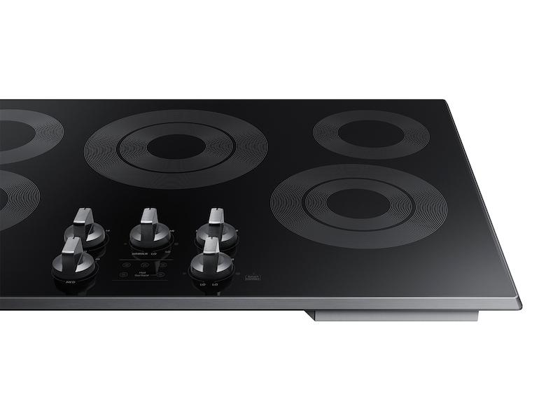 Samsung 30" Smart Electric Cooktop in Black Stainless Steel