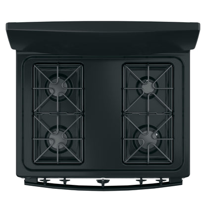 JGBS10DEMBB GE® 30" Free-Standing Front Control Gas Range