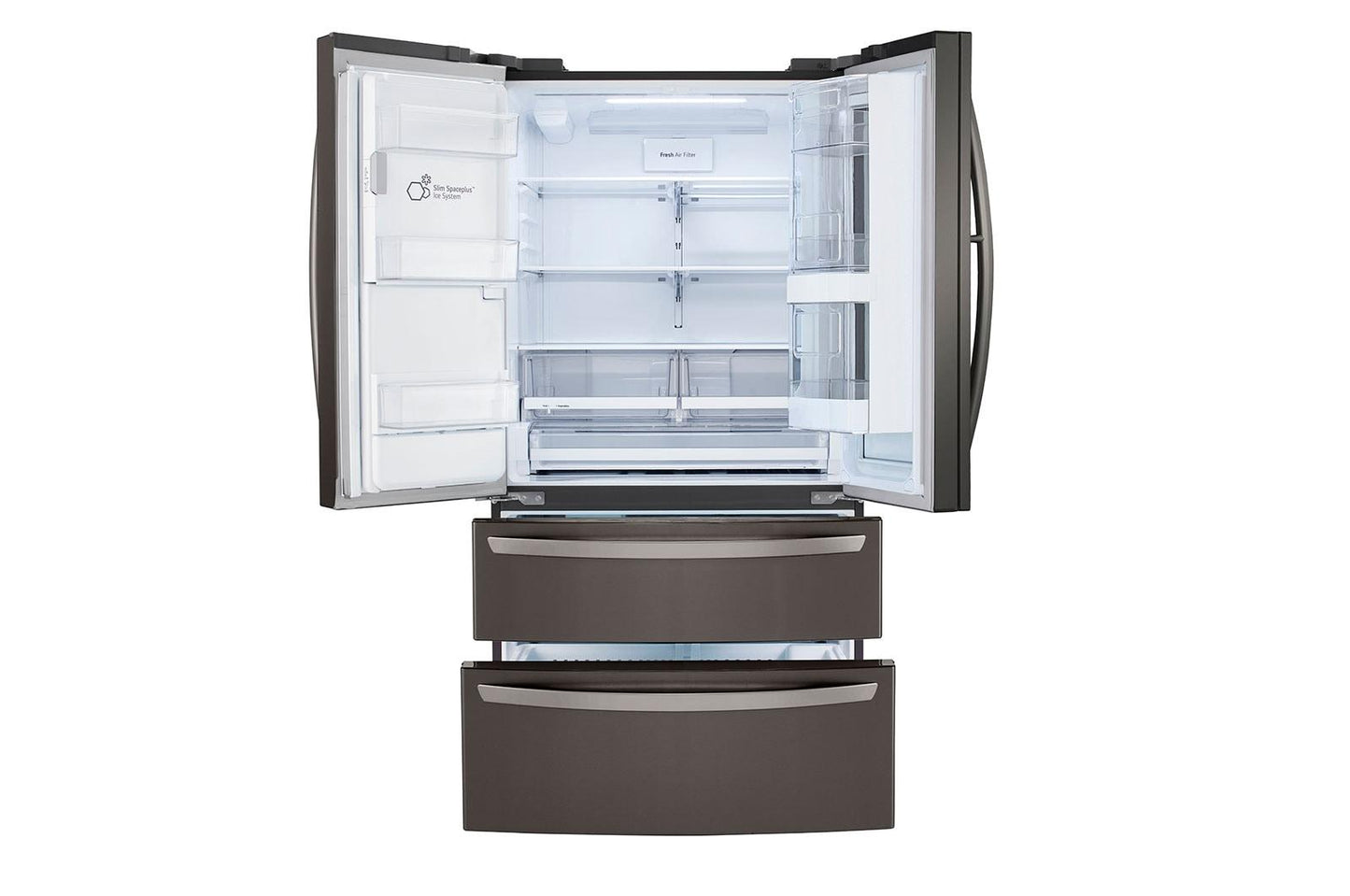 28 cu ft. Smart InstaView® Door-in-Door® Double Freezer Refrigerator with Craft Ice™