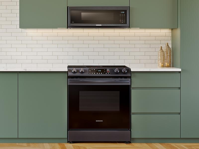 NE63T8311SG by Samsung - 6.3 cu. ft. Smart Slide-in Electric Range with  Convection in Black Stainless Steel