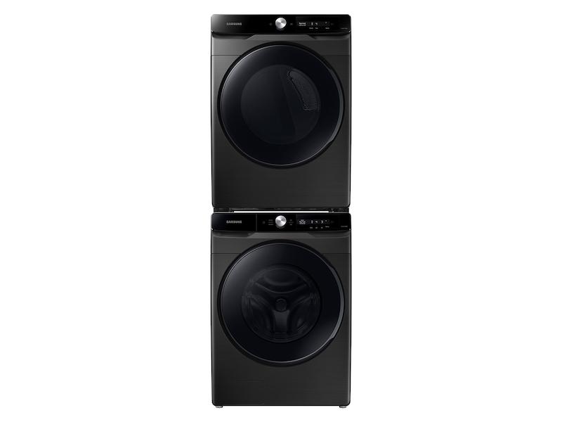 Samsung 7.5 cu. ft. Smart Dial Gas Dryer with Super Speed Dry in Brushed Black