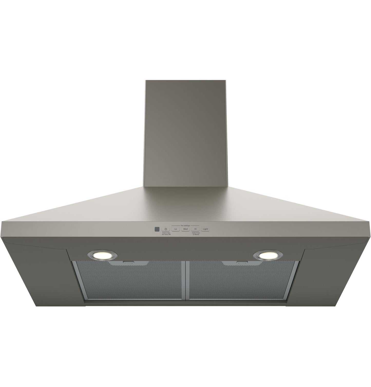 JVW5301EJES GE® 30" Wall-Mount Pyramid Chimney Hood