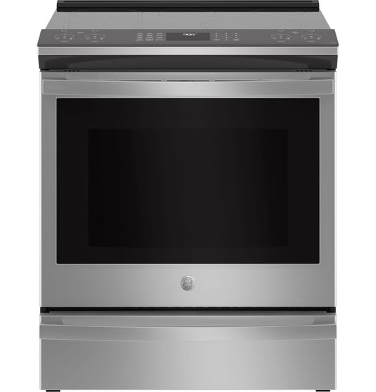 PHS930YPFS GE Profile™ 30" Smart Slide-In Fingerprint Resistant Front-Control Induction and Convection Range with No Preheat Air Fry