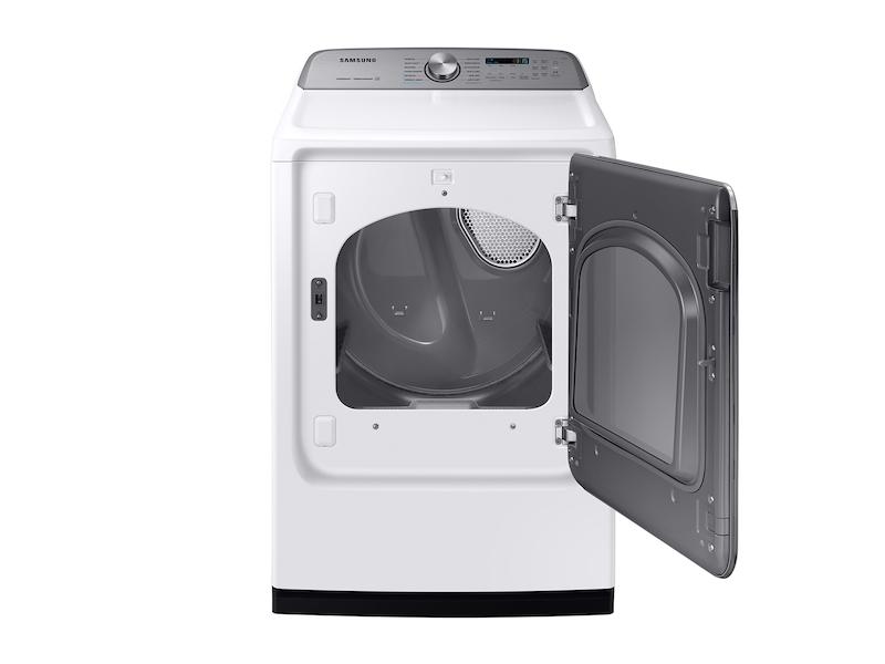 Samsung DVG54R7600W 7.4 cu. ft. Gas Dryer with Steam Sanitize+ in White