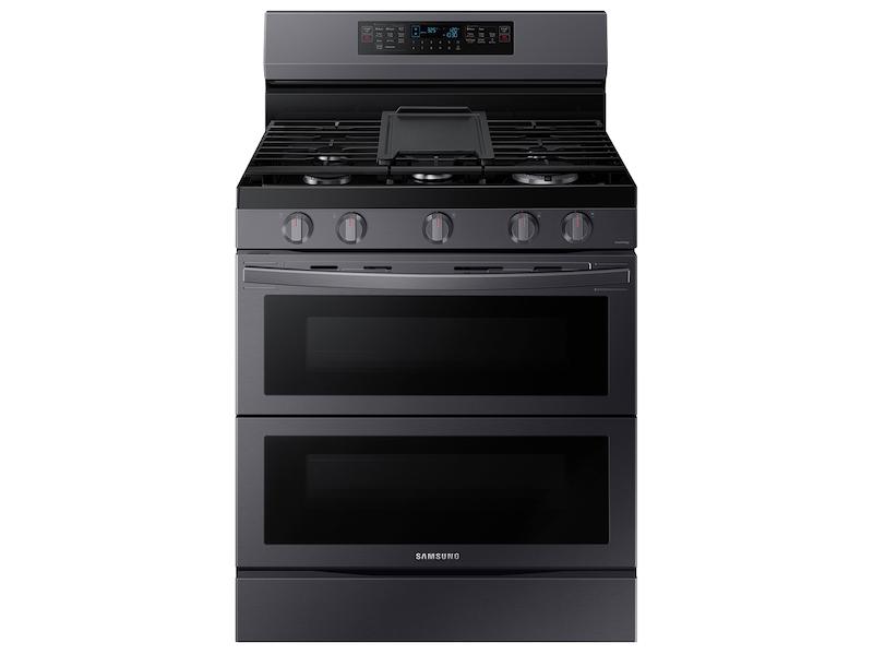 6.0 cu. ft. Smart Freestanding Gas Range with Flex Duo™ & Air Fry in Black Stainless Steel