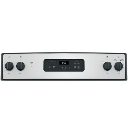 GE® 30" Free-Standing Electric Range