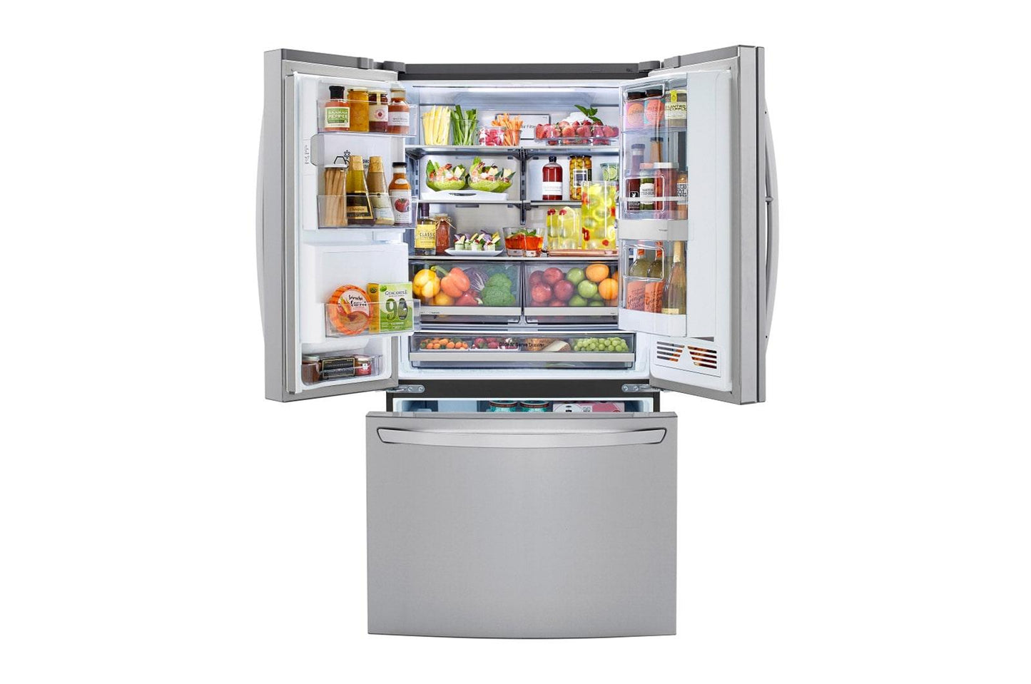 Lg 30 cu. ft. Smart InstaView® Door-in-Door® Refrigerator with Craft Ice™