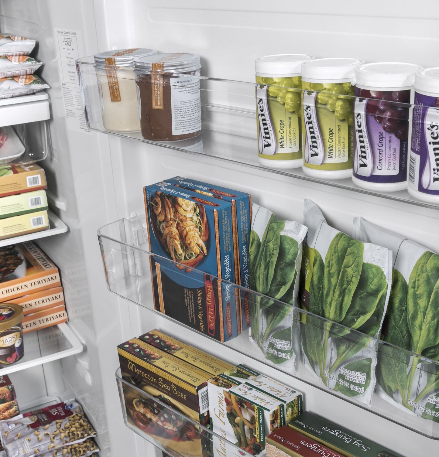 FUF17DLRWW GE® ENERGY STAR® 17.3 Cu. Ft. Frost-Free Garage Ready Upright Freezer