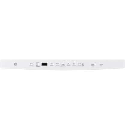 GE® Top Control with Stainless Steel Interior Dishwasher with Sanitize Cycle & Dry Boost with Fan Assist