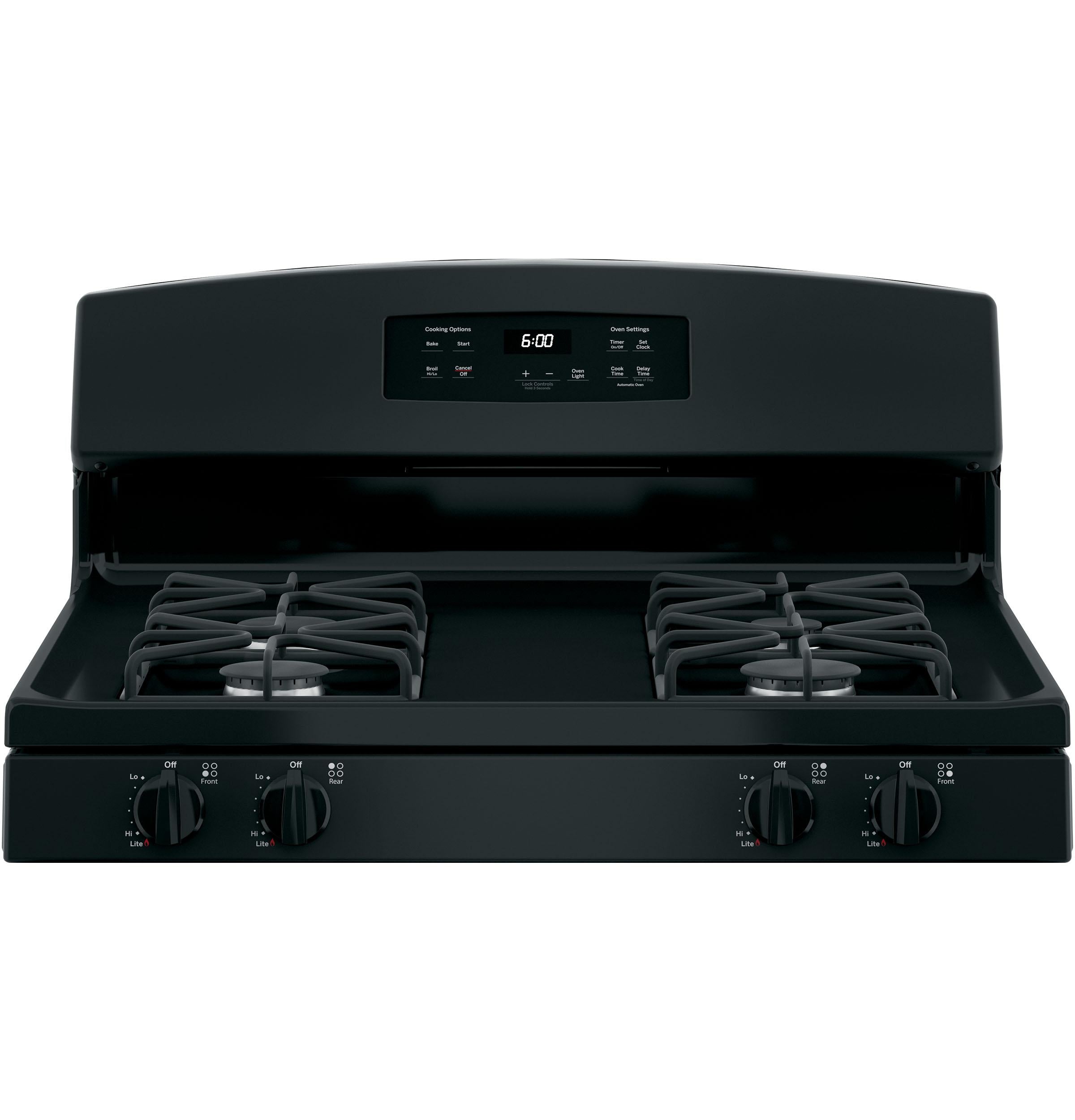 JGBS60DEKBB GE® 30" Free-Standing Gas Range