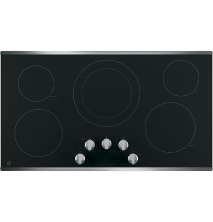 JP3036SLSS GE® 36" Built-In Knob Control Electric Cooktop