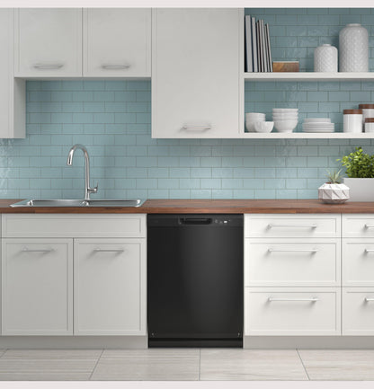 GDF450PGRBB GE® Dishwasher with Front Controls