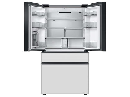 Samsung RF23BB820012AA Bespoke 4-Door French Door Refrigerator (23 cu. ft.) with AutoFill Water Pitcher in White Glass