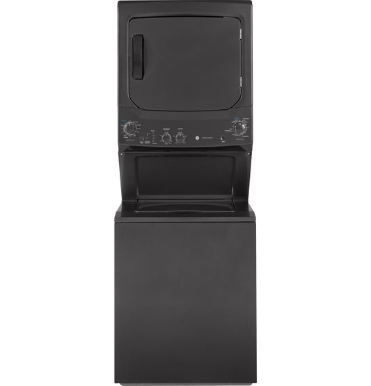GUD27ESPMDG GE Unitized Spacemaker® 3.8 cu. ft. Capacity Washer with Stainless Steel Basket and 5.9 cu. ft. Capacity Electric Dryer