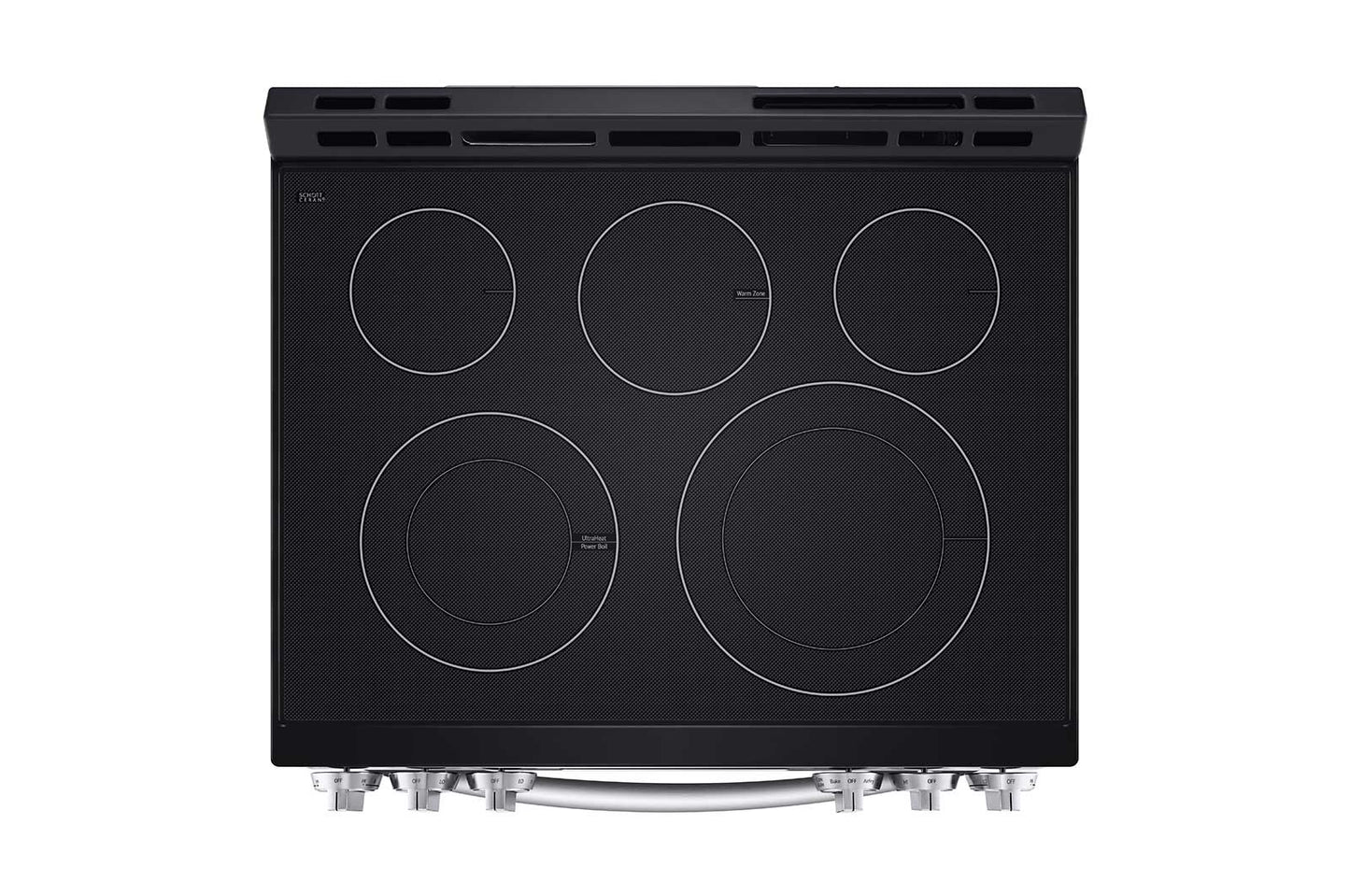 Lg LSEL6333F 6.3 cu. ft. Smart Wi-Fi Enabled Fan Convection Electric Slide-in Range with Air Fry & EasyClean®