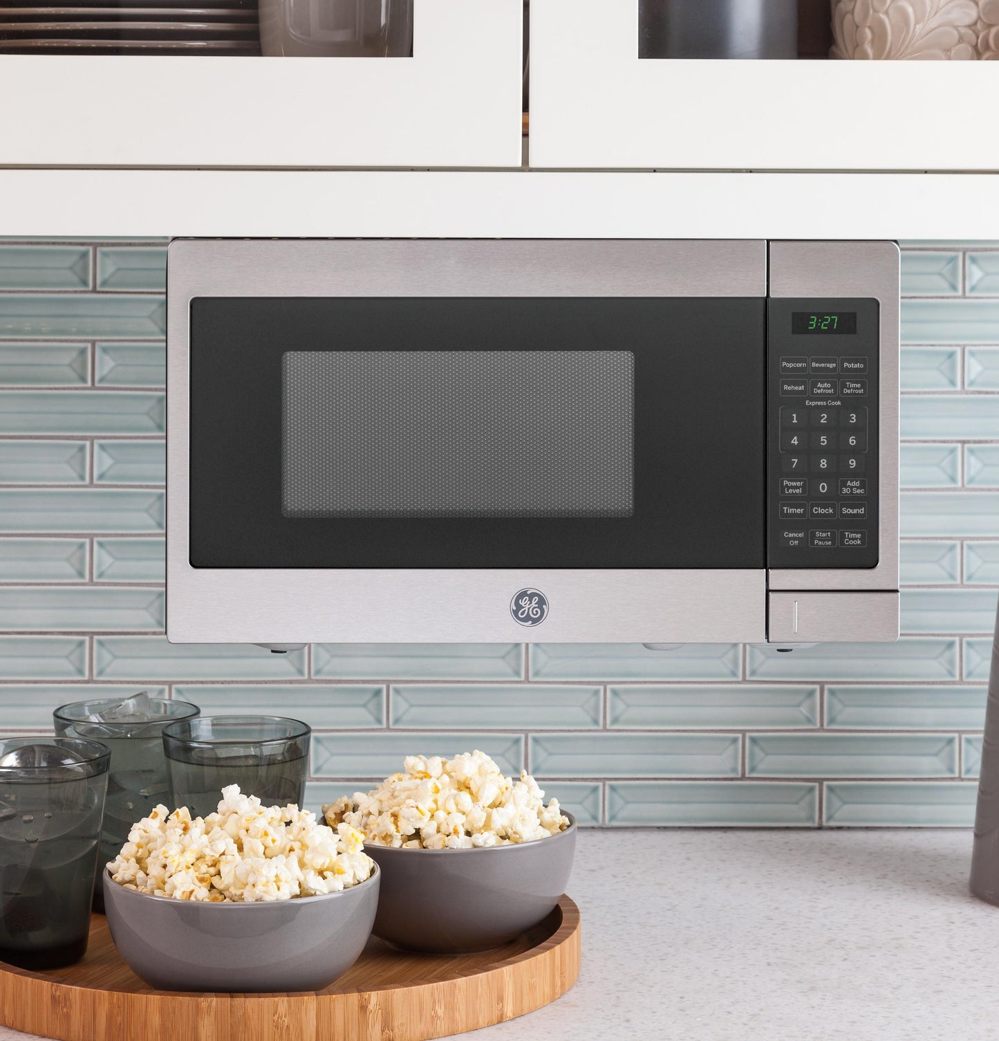GE® 0.7 Cu. Ft. Spacemaker® Countertop Microwave Oven