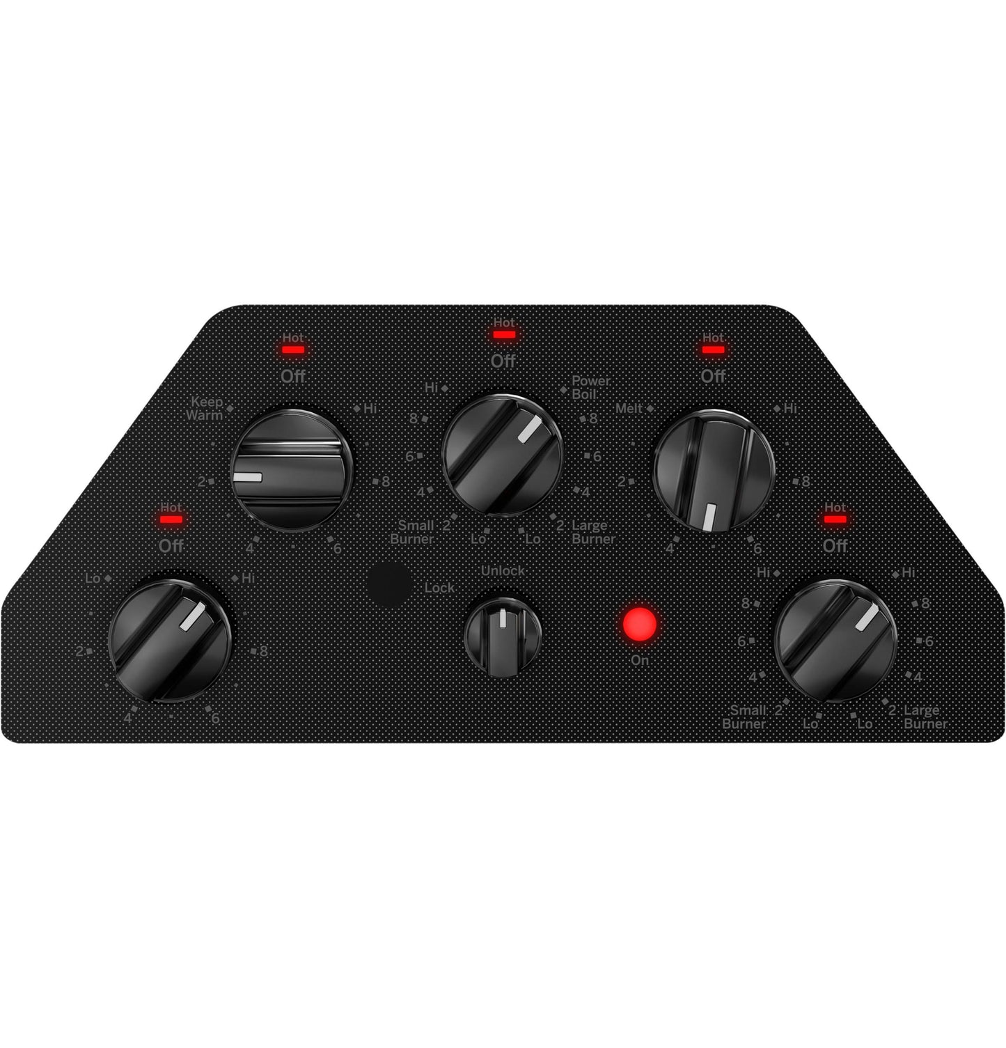 JEP5030DTBB GE® 30" Built-In knob Control Electric Cooktop