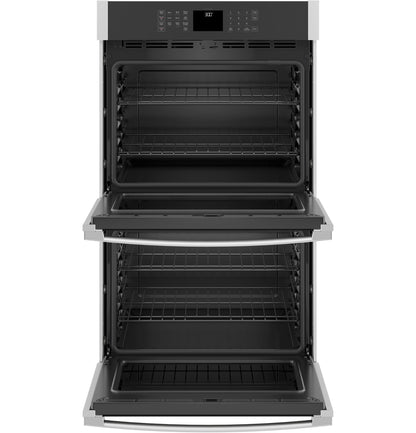 JTD3000SNSS GE® 30" Smart Built-In Self-Clean Double Wall Oven with Never-Scrub Racks