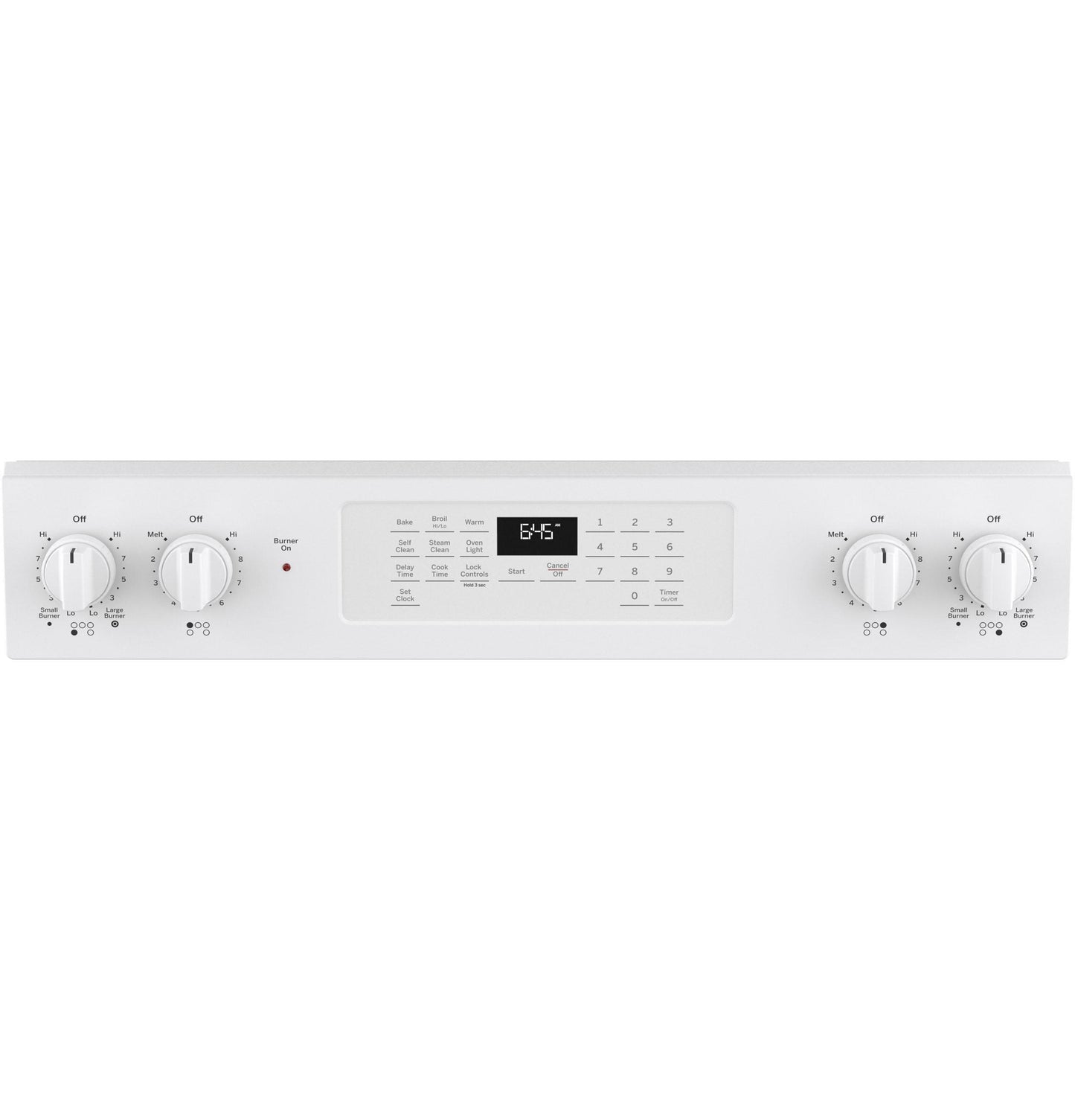 GE® 30" Slide-In Electric Range