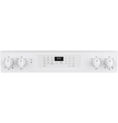 GE® 30" Slide-In Electric Range