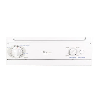 DSKS433EBWW GE Spacemaker® 240V 3.6 cu. ft. Capacity Stationary Electric Dryer