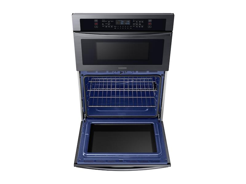 Samsung NQ70T5511DG 30" Microwave Combination Wall Oven with Wi-Fi in Black Stainless Steel