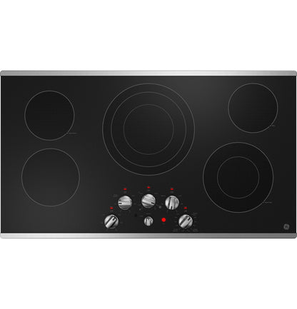 JEP5036STSS GE® 36" Built-In Knob Control Electric Cooktop