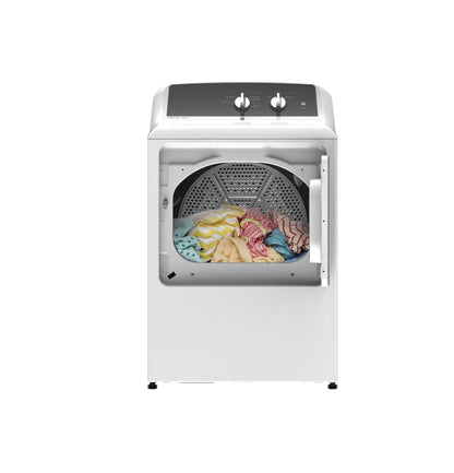 GTX52EASPWB GE 6.2 cu. ft. Capacity Electric Dryer with Up To 120 ft. Venting and 5-yr Limited Warranty