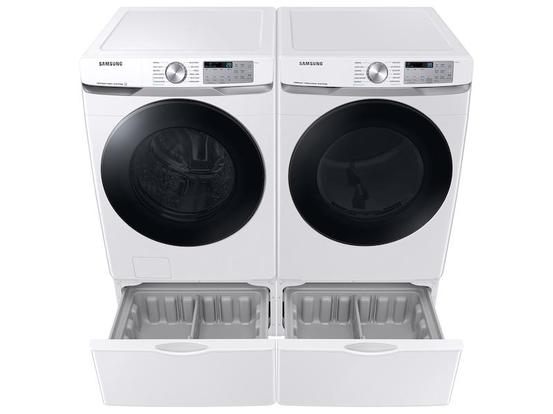 Samsung DVE45B6300W 7.5 cu. ft. Smart Electric Dryer with Steam Sanitize+ in White