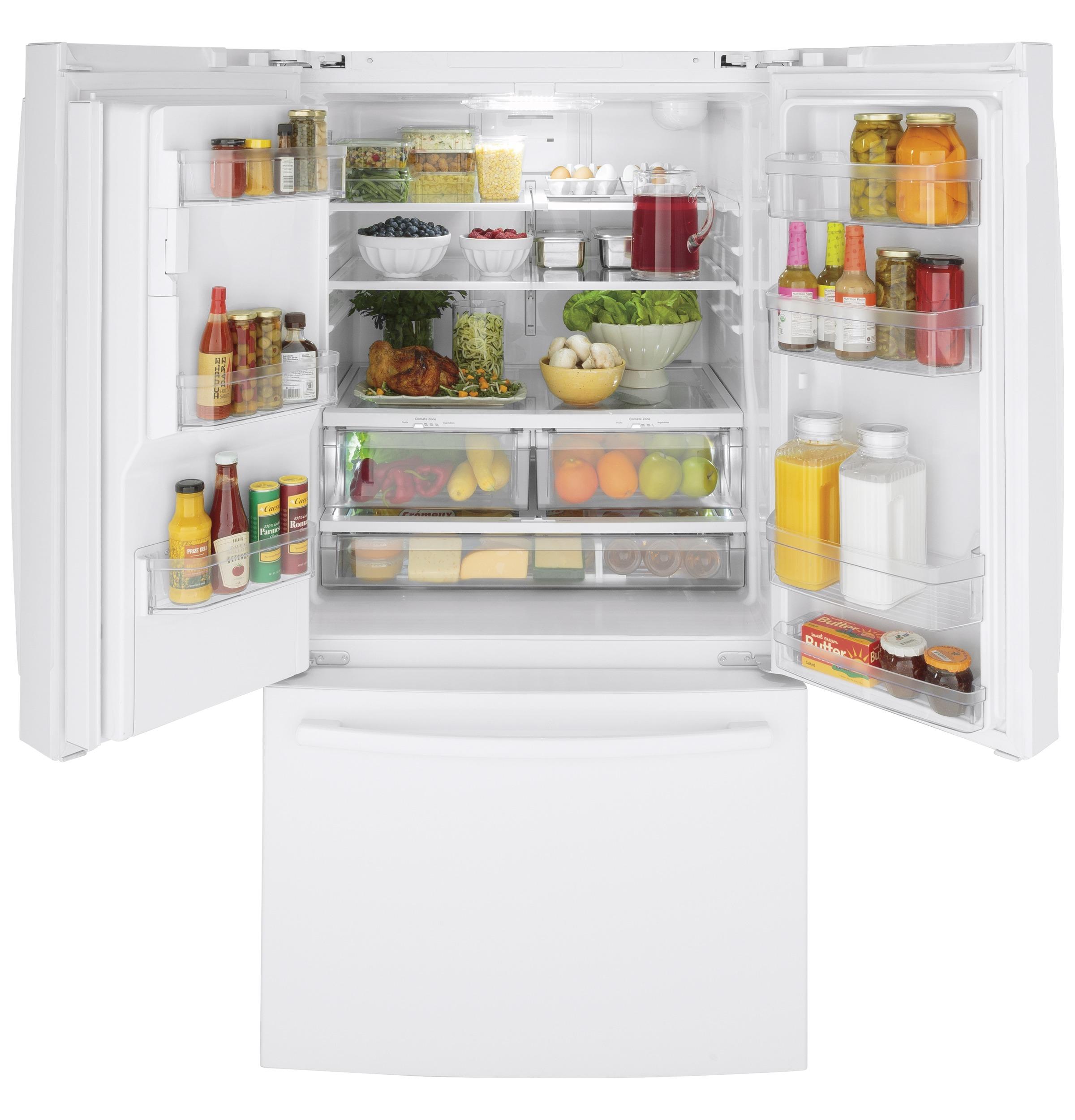 GFE26JGMWW GE® ENERGY STAR® 25.7 Cu. Ft. French-Door Refrigerator