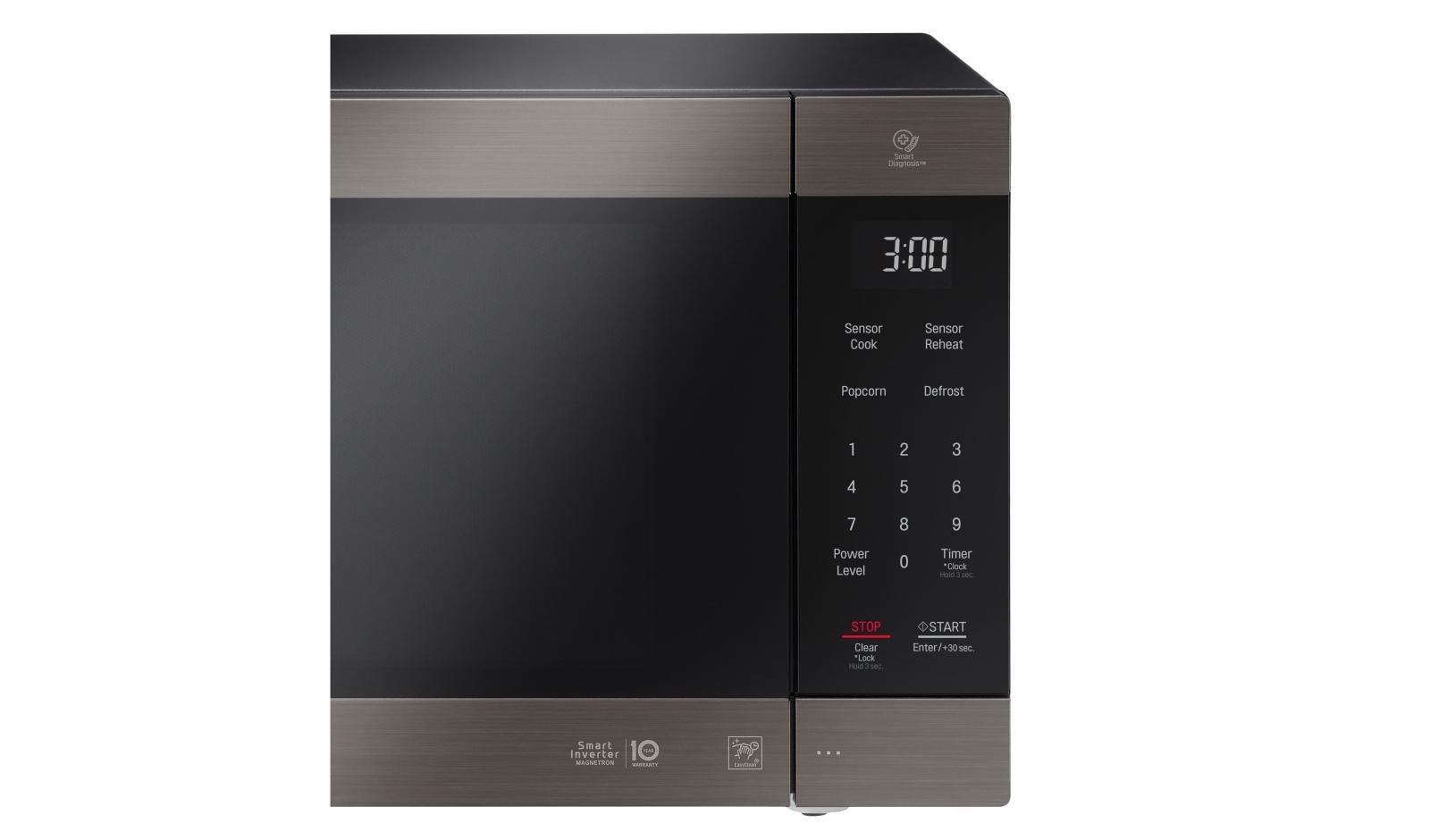 LG Black Stainless Steel Series 2.0 cu. ft. NeoChef™ Countertop Microwave with Smart Inverter and EasyClean®