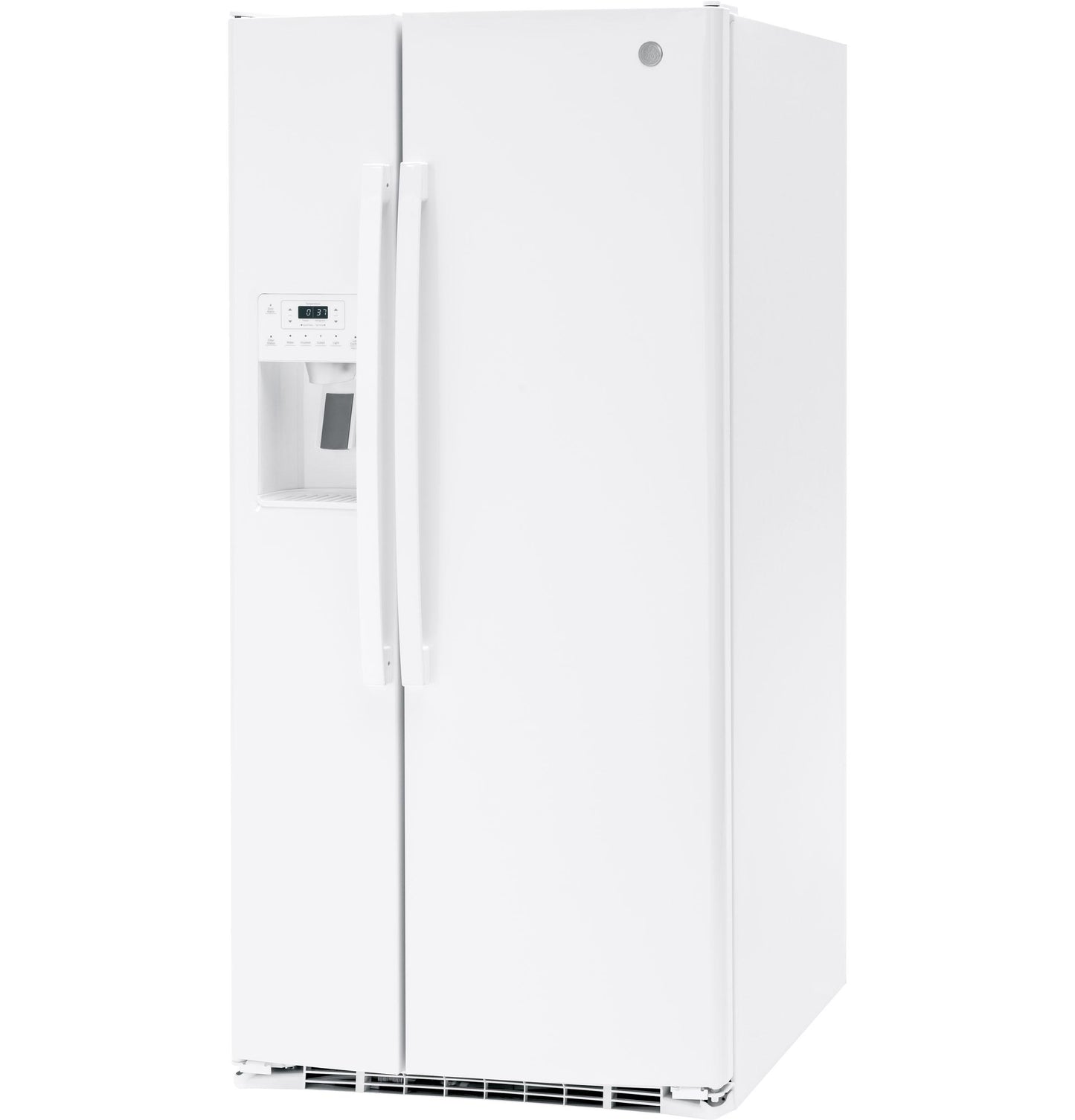 GSS23GGPWW GE® 23.0 Cu. Ft. Side-By-Side Refrigerator