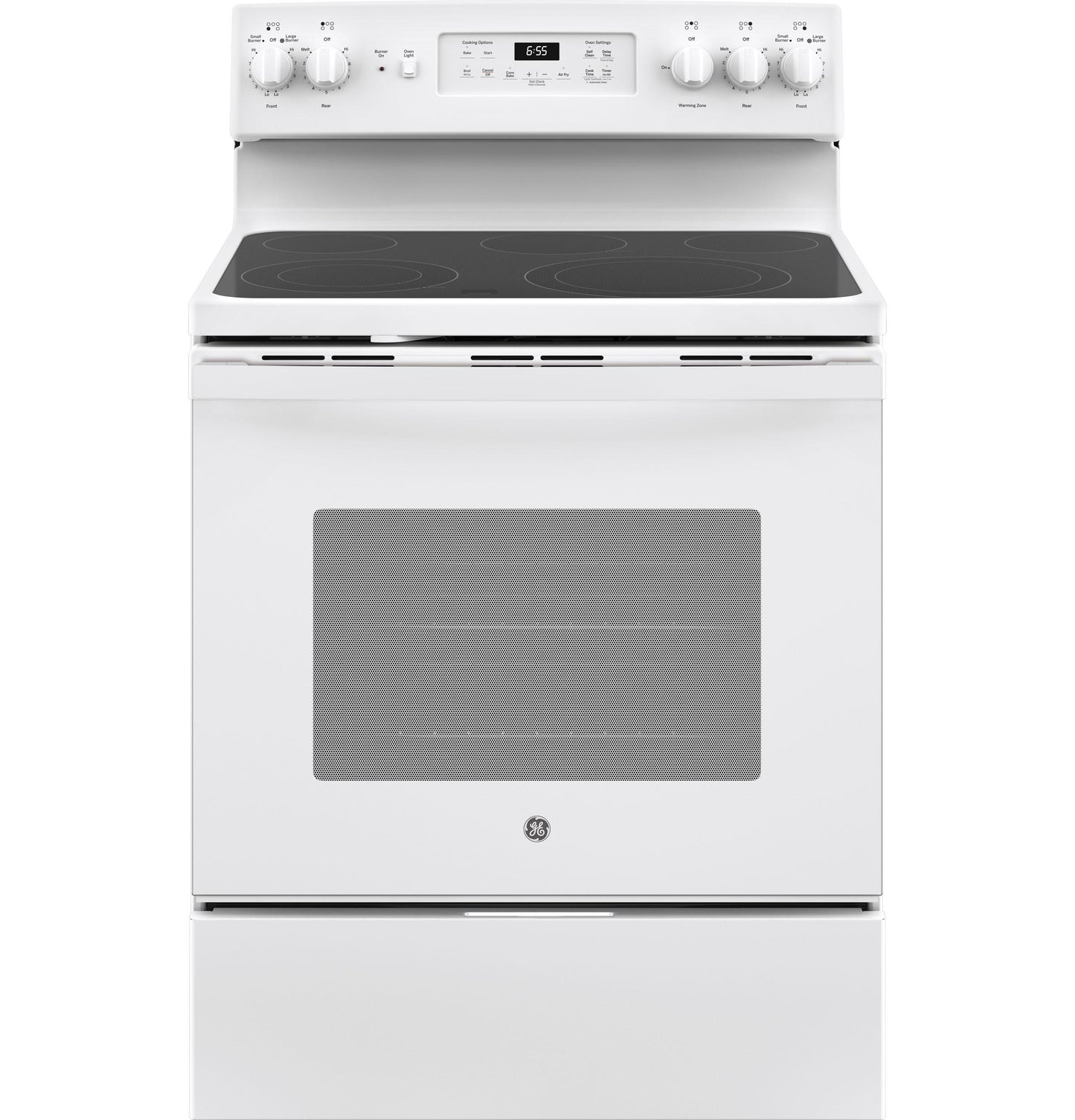 GE® 30" Free-Standing Electric Convection Range
