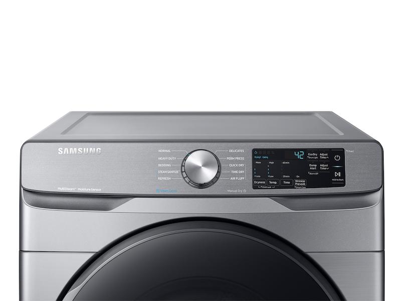 7.5 cu. ft. Electric Dryer with Steam Sanitize+ in Platinum