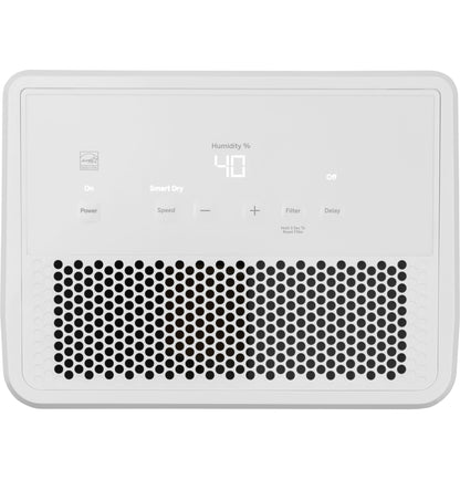 ADHR22LB GE® ENERGY STAR® 22 Pint Portable Dehumidifier with Smart Dry for Damp Spaces