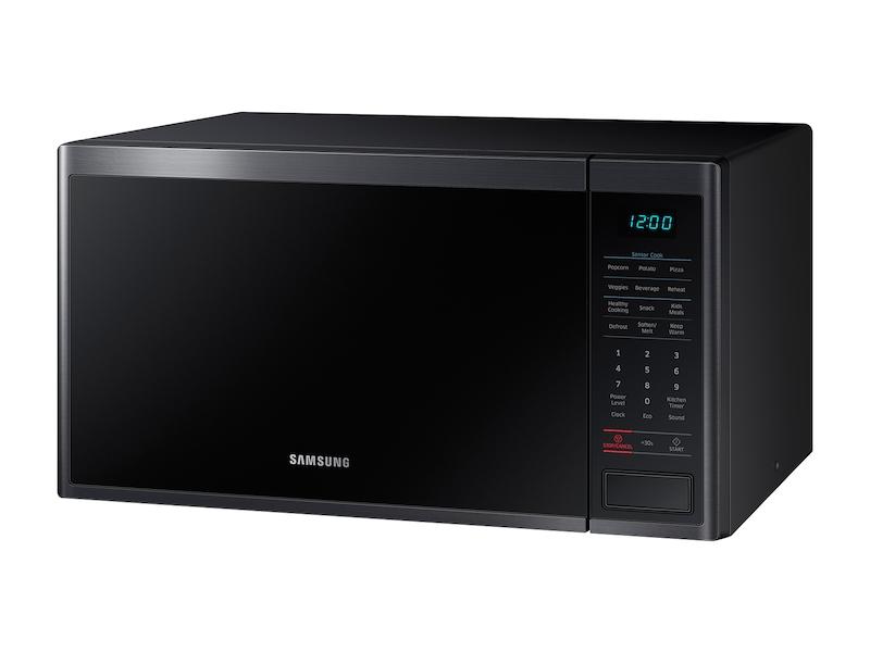 Samsung 1.4 cu. ft. Countertop Microwave with Sensor Cooking in Fingerprint Resistant Black Stainless Steel