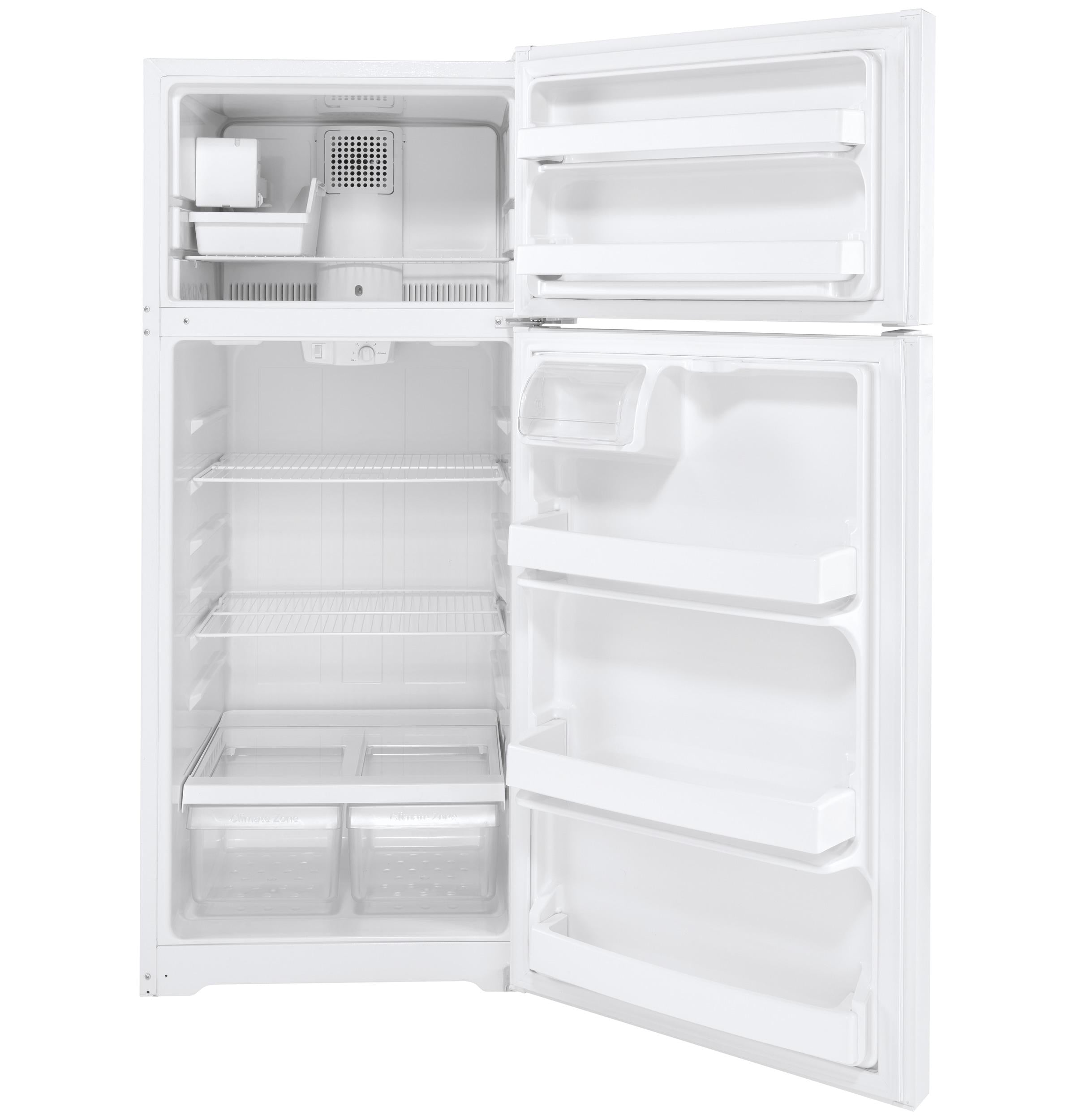 GIE18DTNRWW GE® ENERGY STAR® 17.5 Cu. Ft. Top-Freezer Refrigerator