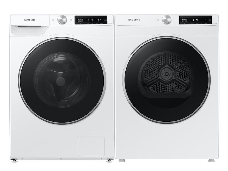 Samsung 4.0 cu. ft. Electric Dryer with AI Smart Dial and Wi-Fi Connectivity in White