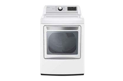 Lg 7.3 cu. ft. Ultra Large Capacity Smart wi-fi Enabled Rear Control Electric Dryer with EasyLoad™ Door